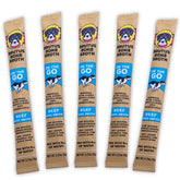 Brutus Bone Broth Beef Powder label visible, entices picky eaters at mealtime