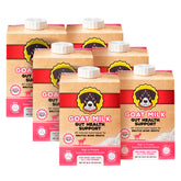 Brutus Goat Milk Topper bottle pour for easy, shelf-stable moisture boost.