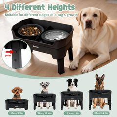 Bsemax stable anti-slip legs reduce wobble during meals.