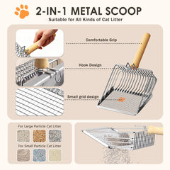 Bsemax stainless steel box interior for small cats with easy wipe surface.
