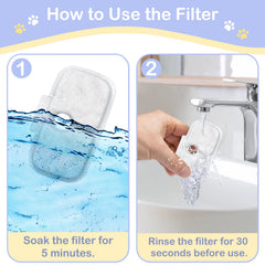 BUAEL installation step image shows rinse and insert for quick setup.