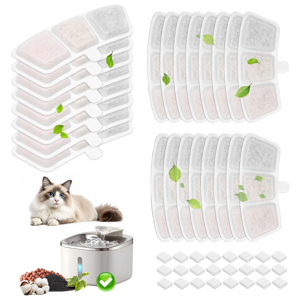 BUAEL PW04 filter pack delivers cleaner water for pets.