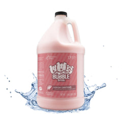 Bubble Bros Everyday Conditioner bottle being poured for dogs' coat moisturizing