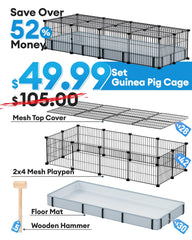 BUCATSTATE 18-wire-panels configuration shows flexible layout options for habitats.