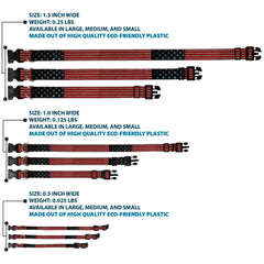 Buckle-Down D-ring closeup highlights strong leash attachment for everyday use.