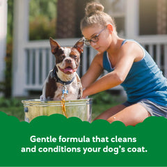 Buddy Grooming Wash bottle back label showing ingredients and usage