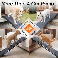 Buddy Ramp durable Oxford fabric seat cover resists wear while keeping interior clean