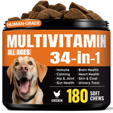 BuddyCheer dog vitamins softchews bottle closeup for daily canine wellness