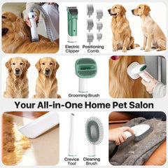 Buenkee 2L dustbin design for longer grooming sessions without frequent empties