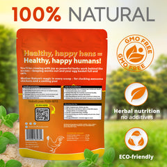 Buff Clucks WormStop dry-feed mix easy integration into flock routines