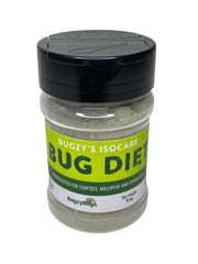 Bugzy Bugs IsoCare habitat dusting illustrates effortless feeding in terrariums.
