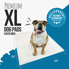 Bulldogology six-layer absorbent design for quick moisture containment.