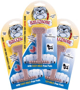 Bullibone nylon dog chew toy front view showing durable chewer-friendly design.