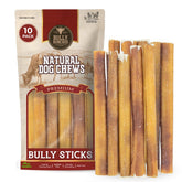 Bully Bunches Premium 6-inch bully stick pack for long-lasting chewing