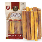 Bully Bunches Premium 6-Inch Stick packaging—10 pack for long-lasting chews