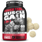 Bully Max 2-in-1 chewable for puppies boosting growth and vitality.
