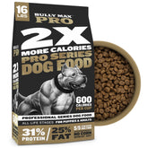 Bully Max Pro 2X high-calorie bag front for healthy weight gain
