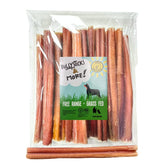 BULLYSTICKS & MORE 6 Inch bully sticks pack shot for protein-rich chewing.