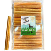 Bullysticks & More beef collagen stick 6in pack promotes durable chewing and engagement.