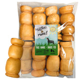 Bullysticks & More Beef Cheek Rolls packfront showing natural chew