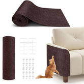 BumaiGo cat scratching mat with full-sheet coverage protecting sofas