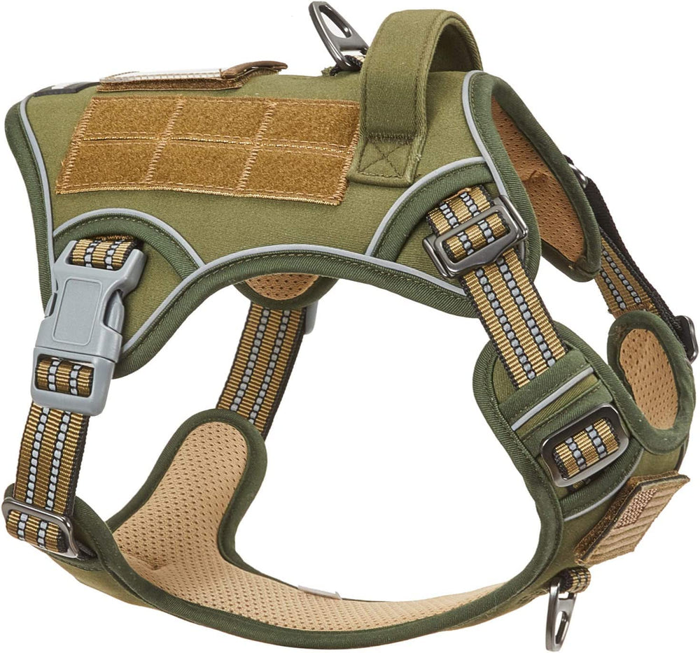 BUMBIN Tactical Harness front clip for training and no-pull control.