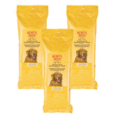 Burts Bees for Pets honey multipurpose wipes pack for quick on-the-go cleaning.