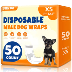 BURVAGY male dog wraps pack overview for daily protection and easy handling.