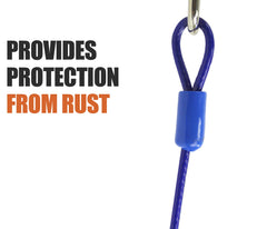 BV Dog Tie Out Heavy-Duty Cable delivers durable outdoor performance
