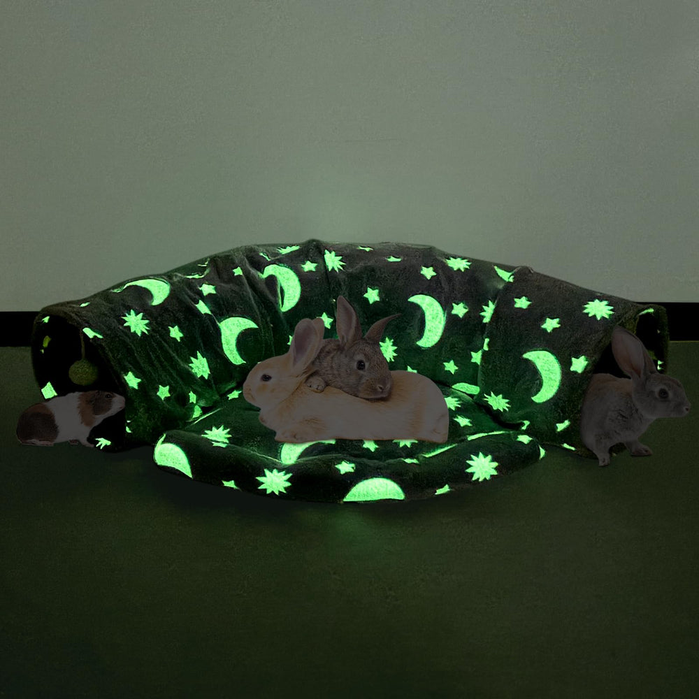 BWOGUE bunny-tunnel-bed-assembly highlights a cozy, space-saving hideout for small pets.