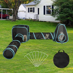 BWOGUE outdoor cat tent with breathable mesh for safe outdoor play