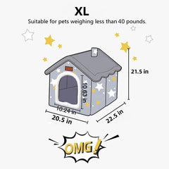 BXEBUI custom name dog house featuring a personalized name option.