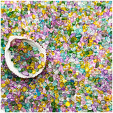 BXI vibrant blue sea glass gravel for aquariums adds color and shimmer