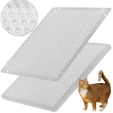 BYTEBAY scat mat couch protector with humane spikes deters pets.