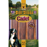 Cadet Bull Sticks 9-12 inch dog chews, high-protein reward for daily treats