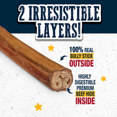 Image of oven-roast finish highlighting rich bully flavor with lower odor