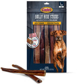 Cadet Bully Hide Sticks packaging showing seven large chews for aggressive chewers