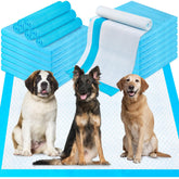 CAHUDIKIC pee pads 40x40 for giant dogs: roomy and absorbent surface.