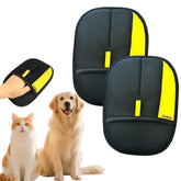 CAIBAO electrostatic gloves front view for quick fur pickup on upholstery