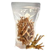 Cal Premium Chicken Feet packaging shows USA-made quality and safe sourcing.