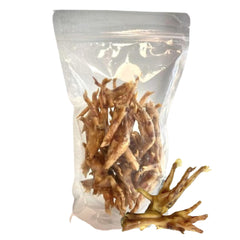Cal Premium Chicken Feet packaging shows USA-made quality and safe sourcing.