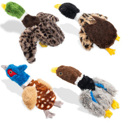 Calibonbon dog squeaky duck toy for interactive play and easy cleanup
