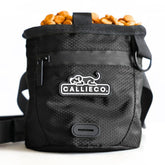 Callieco mini dog treat pouch with magnetic closure for quick training rewards