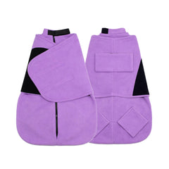 Calm & Cozy Cat Wrap shown at a vet visit for a calmer exam experience