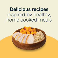 CANIDAE Balanced Bowl ingredients feature real chicken and pumpkin for tasty nutrition.