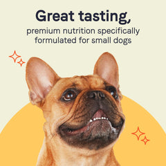 Canidae Pure Petite smooth pâté texture for tiny mouths.
