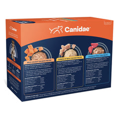 CANIDAE Pure Protein Topper chicken shreds adds protein and moisture.