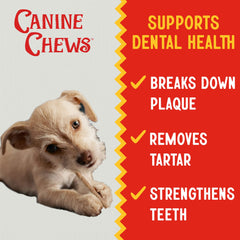 Canine Chews small dog treats 5inch sticks ideal for gentle chewers and training