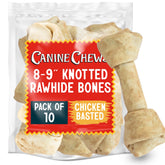 Canine Chews XL bone 8-9 inch for large dogs, long chew time