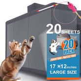 CANWUPON cat scratch protector large 17x12 inches safeguarding sofas from claws